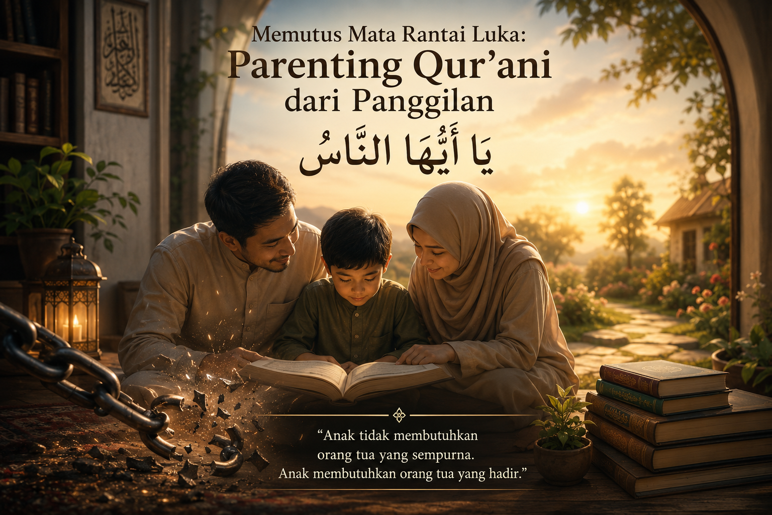 Memutus Mata Rantai Luka: Parenting Qur’ani dari Panggilan يَا أَيُّهَا النَّاسُ